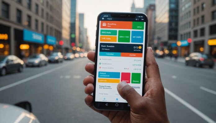 financial organization through apps